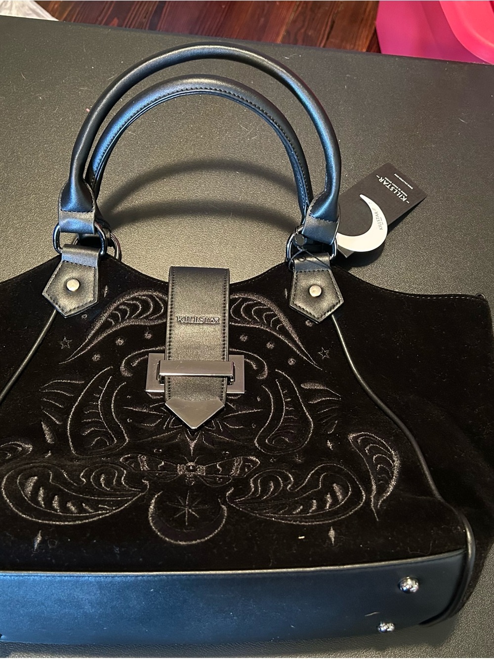 Killstar quiet meadow handbag velvet nwt